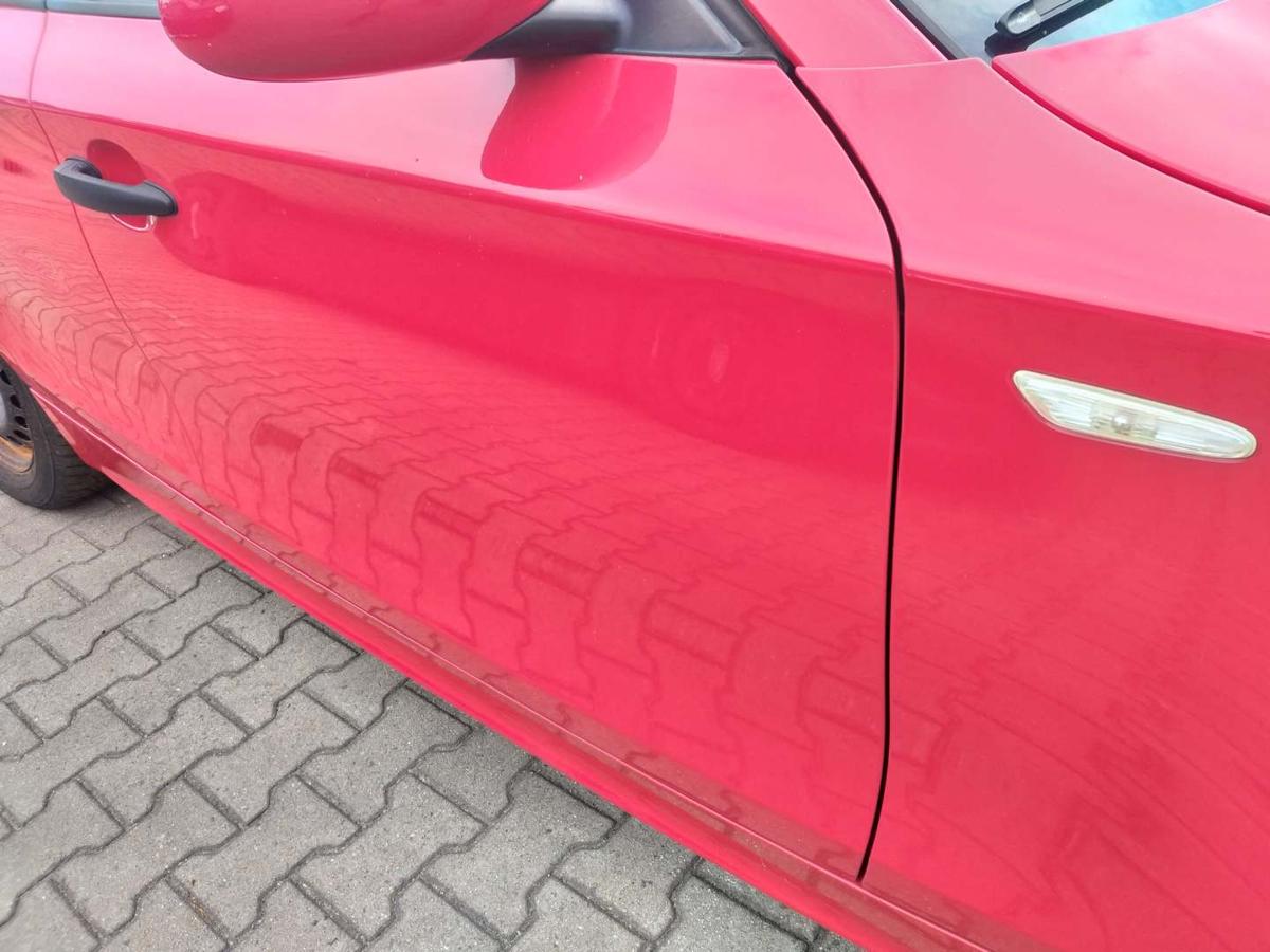 BMW 1er E87 original Tür vorn rechts Japanrot 5-Türer Rohbau Bj.2006